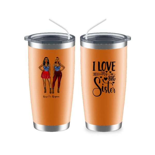 2 Sisters Mug - Besties Forever Personalised Mug For Sisters - Image 8