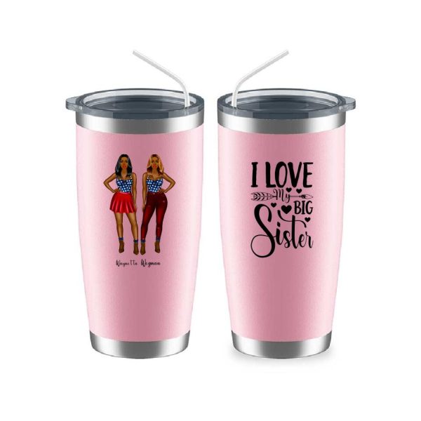 2 Sisters Mug - Besties Forever Personalised Mug For Sisters - Image 13