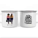 2 & 3 sister mugs - Curvy Girl Personalised Mugs For Best Friends - Image 6