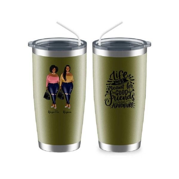 2 & 3 sister mugs - Curvy Girl Personalised Mugs For Best Friends - Image 15
