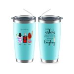 Summer Sisters Mug - Summer Beach Sisters Travel Personalised Coffee Mugs For 2 & 3 - Image 6
