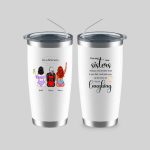 Summer Sisters Mug - Summer Beach Sisters Travel Personalised Coffee Mugs For 2 & 3 - Image 7