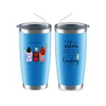 Summer Sisters Mug - Summer Beach Sisters Travel Personalised Coffee Mugs For 2 & 3 - Image 11