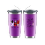 Summer Sisters Mug - Summer Beach Sisters Travel Personalised Coffee Mugs For 2 & 3 - Image 12