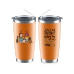 Sisters & Dogs Mug - Life Is Better With Dog Personalized Coffee Mugs With Name - Image 11