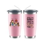 Sisters & Dogs Mug - Life Is Better With Dog Personalized Coffee Mugs With Name - Image 16
