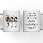 Lovely Sisrers Mug - Up to 5 Sisters Funny Coffee Mugs for Sister Best Friend Gifts