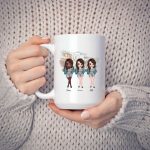 Lovely Sisrers Mug - Up to 5 Sisters Funny Coffee Mugs for Sister Best Friend Gifts - Image 4