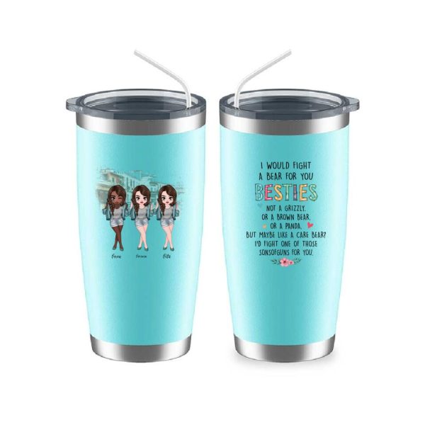 Lovely Sisrers Mug - Up to 5 Sisters Funny Coffee Mugs for Sister Best Friend Gifts - Image 7