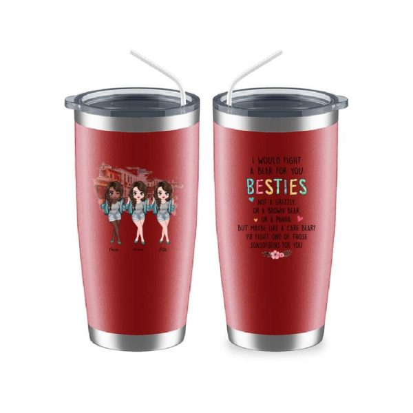 Lovely Sisrers Mug - Up to 5 Sisters Funny Coffee Mugs for Sister Best Friend Gifts - Image 10