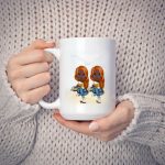 Up to 6 Reading Girls Mug - Reading Makes Your World Bigger Personalized Coffee Cups For Best Friends - Image 5