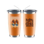 Up to 6 Reading Girls Mug - Reading Makes Your World Bigger Personalized Coffee Cups For Best Friends - Image 10