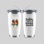 Up to 6 Reading Girls Mug - Reading Makes Your World Bigger Personalized Coffee Cups For Best Friends - Image 9