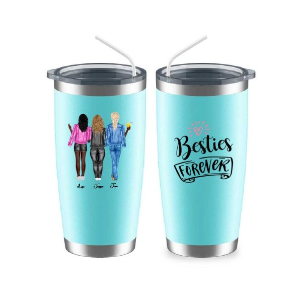 Fashion Cowboy Sisters Mug - 2 & 3 & 4 Girls Personalized Mug Cowgirl Gift - Image 7