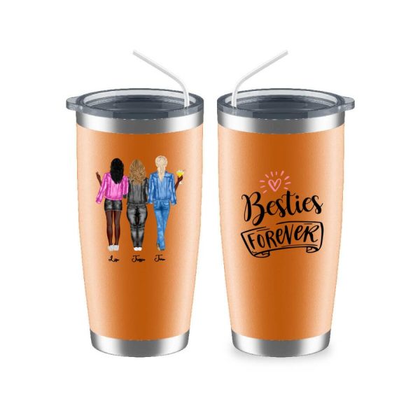 Fashion Cowboy Sisters Mug - 2 & 3 & 4 Girls Personalized Mug Cowgirl Gift - Image 9