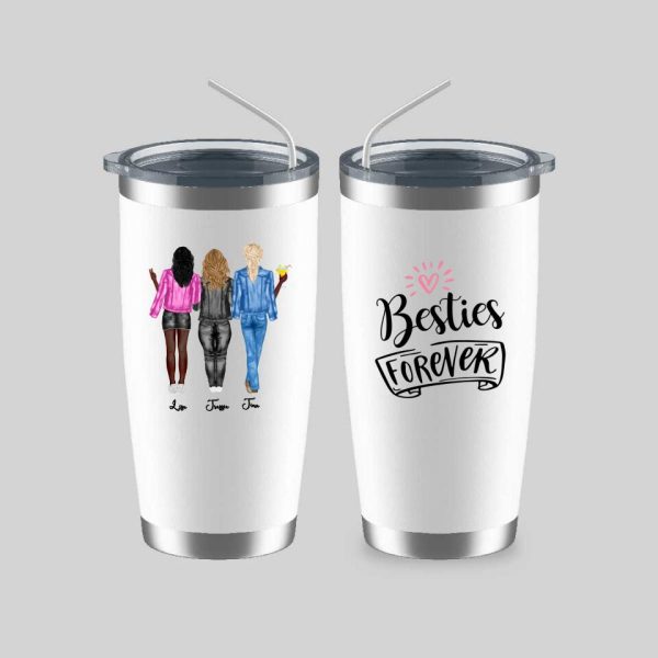 Fashion Cowboy Sisters Mug - 2 & 3 & 4 Girls Personalized Mug Cowgirl Gift - Image 8