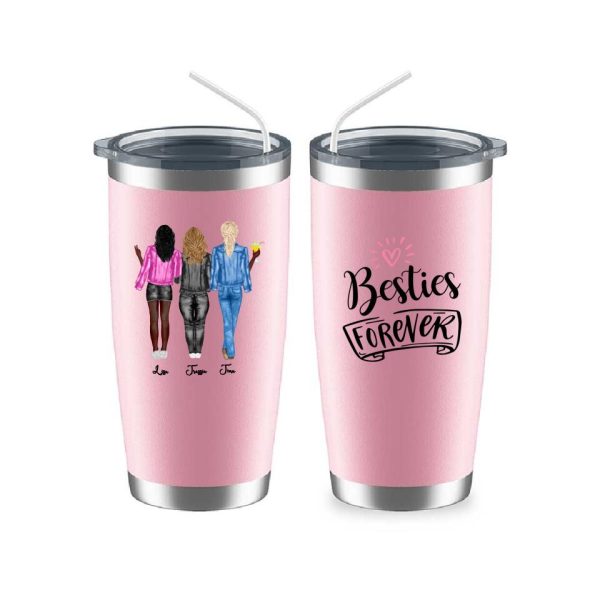 Fashion Cowboy Sisters Mug - 2 & 3 & 4 Girls Personalized Mug Cowgirl Gift - Image 14
