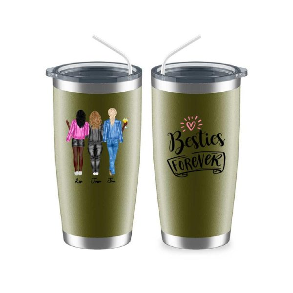 Fashion Cowboy Sisters Mug - 2 & 3 & 4 Girls Personalized Mug Cowgirl Gift - Image 15