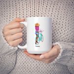 Back To School Girl's Mug - Happy First Day Of School Personalized Mug With Best Friends - Image 4