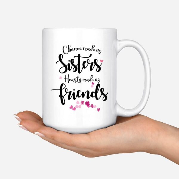 Up To 5 SIsters Mug - Big Sister Personalized Mugs Best Friends Gifts Friends Forever - Image 5