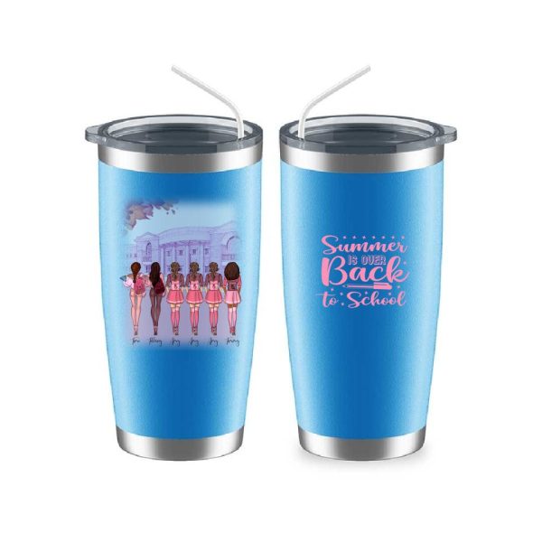 Back To School Girls Mug - Up To 6 Girls Personalized Best Friend Coffee Mugs - Image 12