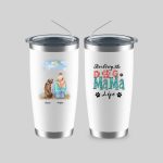Dog Mama Mug  - Up To 4 Dogs Rocking The Dog Mama Life Customized Dog Mugs - Image 8