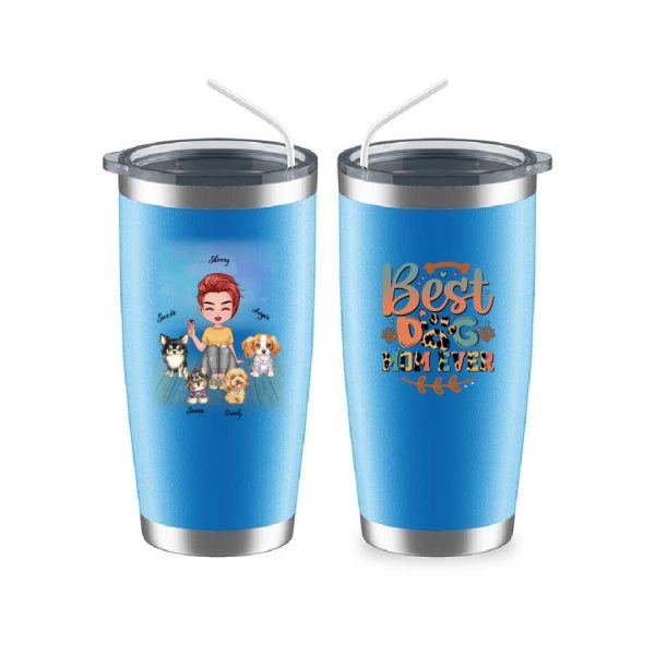 Dog Mom Mug - Up To 6 Dogs Best Dog Mom Ever Personalized Mug Women & Dog Lover Gifts - Image 12