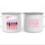 Back To School Girls Mug - Up To 6 Girls Personalized Best Friend Coffee Mugs - Image 6