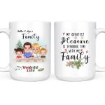 Happy Family Mugs - Personalized Family Mug Personalized Gift For Parents and Children - Image 3