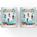 Halloween Witch Mug - Up to 5 Witch Personalized Halloween Witch Mugs For Grandma and Sisters