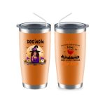Dog Mom Mug - Up to 6 Dog Halloween Witch Mom Personalized Mug Gifts - Image 9