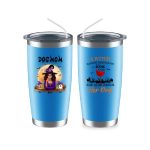 Dog Mom Mug - Up to 6 Dog Halloween Witch Mom Personalized Mug Gifts - Image 12