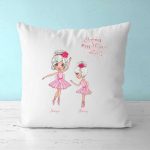 Dance Mother and Daughter  Pillow - Happy Mother's Day Gifts Pillow Personalized - Image 2