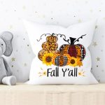 Personalise Fall Pumpkin Pillows
