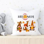 Personalized Gnome Halloween Decorative Pillow - Image 2