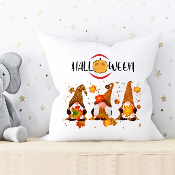 Personalized Gnome Halloween Decorative Pillow - Image 2