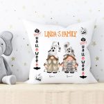 Halloween Family Gnomes Personalized Pillow - Image 2