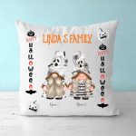 Halloween Family Gnomes Personalized Pillow - Image 3