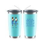 Denim Sister Mug - 2 & 3 Fashion Denim Girls Personalised Bestie Mug - Image 7