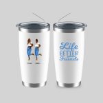 Denim Sister Mug - 2 & 3 Fashion Denim Girls Personalised Bestie Mug - Image 8