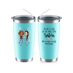 Up to 6 Sisters Mug - Personalized Sister Mugs For 2 & 3 & 4 & 5 & 6 Sisters Custom Bestie Mugs - Image 7