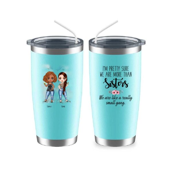 Up to 6 Sisters Mug - Personalized Sister Mugs For 2 & 3 & 4 & 5 & 6 Sisters Custom Bestie Mugs - Image 7