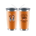 Up to 6 Sisters Mug - Personalized Sister Mugs For 2 & 3 & 4 & 5 & 6 Sisters Custom Bestie Mugs - Image 9