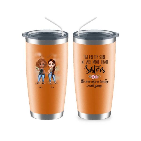 Up to 6 Sisters Mug - Personalized Sister Mugs For 2 & 3 & 4 & 5 & 6 Sisters Custom Bestie Mugs - Image 9