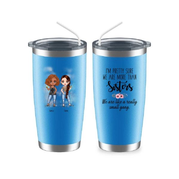 Up to 6 Sisters Mug - Personalized Sister Mugs For 2 & 3 & 4 & 5 & 6 Sisters Custom Bestie Mugs - Image 12