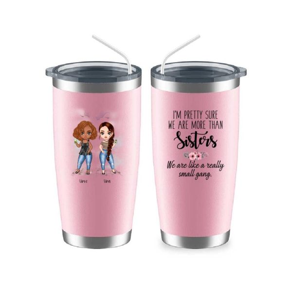 Up to 6 Sisters Mug - Personalized Sister Mugs For 2 & 3 & 4 & 5 & 6 Sisters Custom Bestie Mugs - Image 14