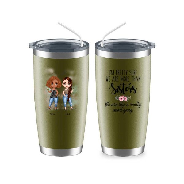 Up to 6 Sisters Mug - Personalized Sister Mugs For 2 & 3 & 4 & 5 & 6 Sisters Custom Bestie Mugs - Image 15