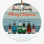 Family Ornament - Merry Christmas Family Personalized Ornaments - Image 4