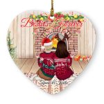 Christmas Sister Ornaments - Besties Forever Personalized Sister Ornaments Christmas Best Friends Gifts - Image 7