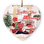 Couple Christmas Ornament - Our First Christmas Personalized Ornaments Couple Gift Souvenir - Image 8